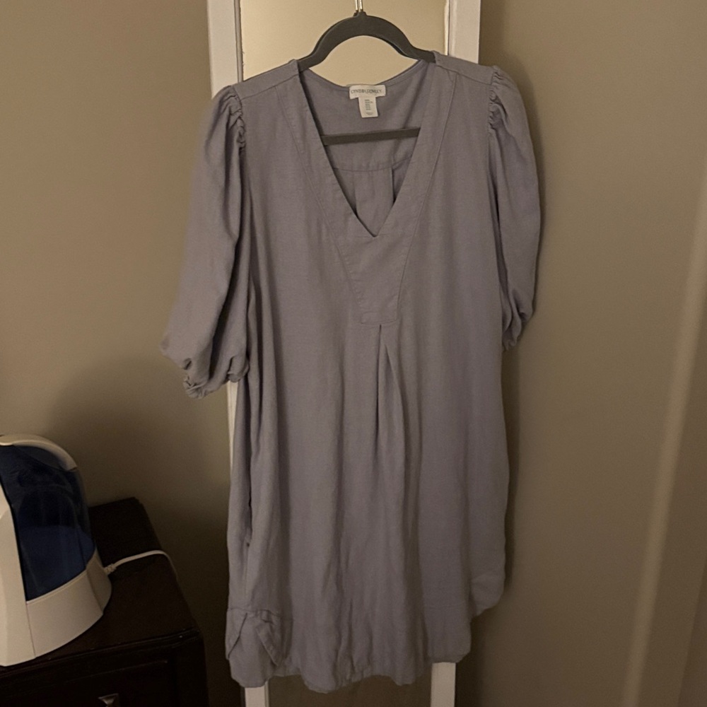 Cynthia Rowley Classic blue-gray dress